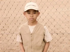 Name It kasket peyote med Good Vibes broderi